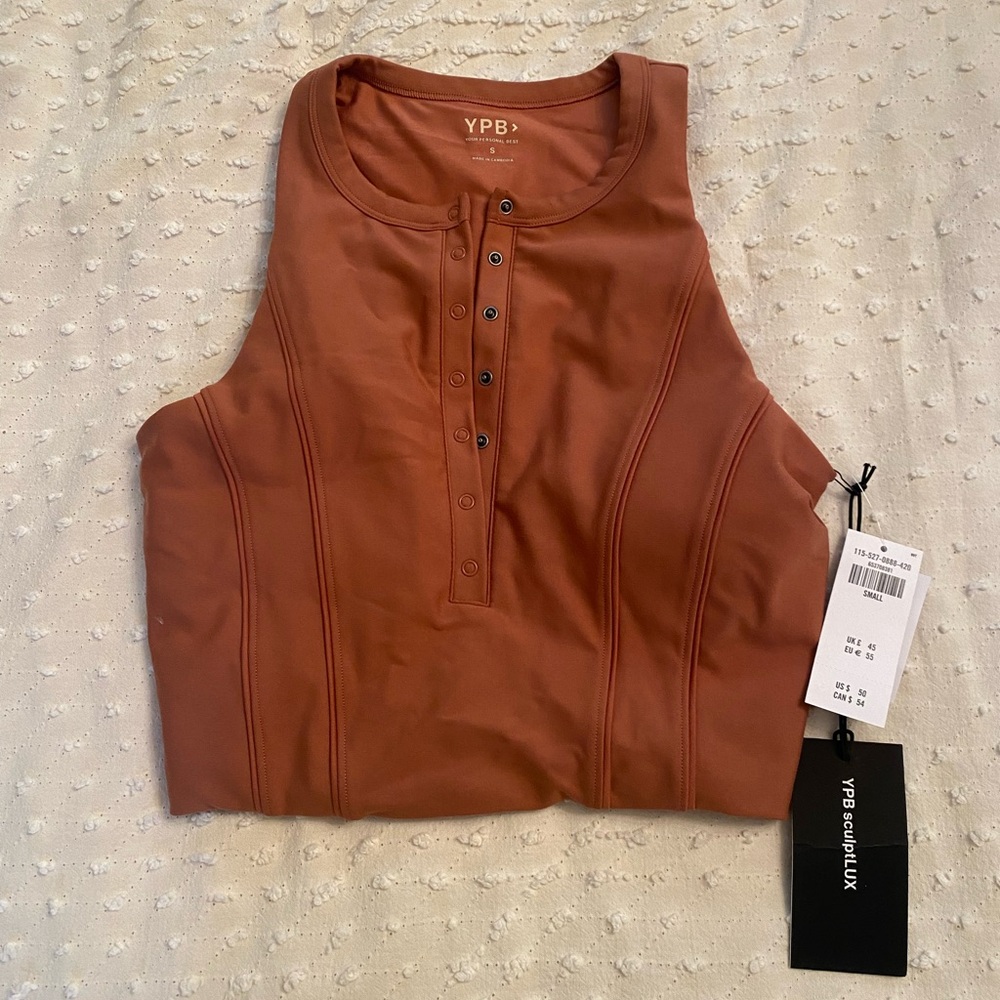 NWT Abercrombie YPB Sculptlux tank